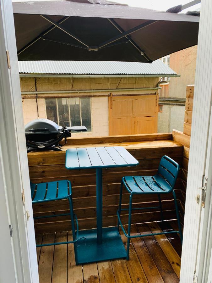 Homard & Fox, Le Feart, Studio Avec Coin Terrasse & Barbecue 迪纳尔 外观 照片